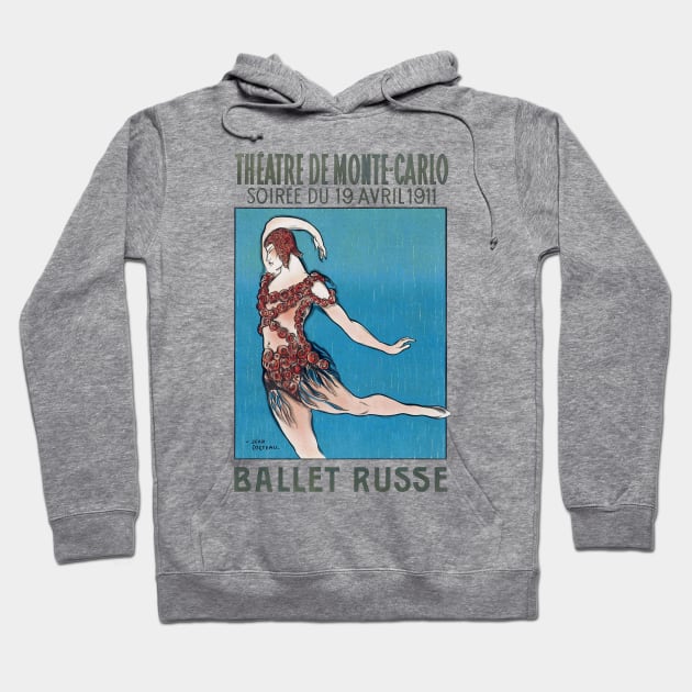 Ballet Russe poster for 1911 Hoodie by UndiscoveredWonders